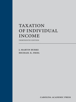 cover image of Taxation of Individual Income